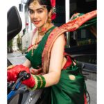 Adah Sharma Instagram - Jaanaa Kahan hai? 🙃🏍️ From the Runaway Bride series Magazine: Wedding Affair @weddingaffairofficial @weddingaffairindia Cover Star: Adah Sharma @adah_ki_adah Stylist: @juhi.ali Photographer: @zackfenwick23 Make-up: @kanika_arrora Hair: @snehal_uk Saree: @kalkifashion Jewellery: @kushalsfashionjewellery @tadaccessories @rubans.in Footwear: @worldofanaar Location: @hotel_saharastar by: @volokal Cinematographer: @chalchitrakar Artist Publicist @shimmerentertainment Artist bodyguard @jagats38 Co-ordinated by: @nadiiaamalik #adahsharma #adahkiadah #adah_ki_adah #weddingaffair #weddingaffairindia #weddingaffairofficial #weddingaffairmagazine #marathi #marathiwedding #marathiweddings #100YearsOfAdahSharma #adahsharma