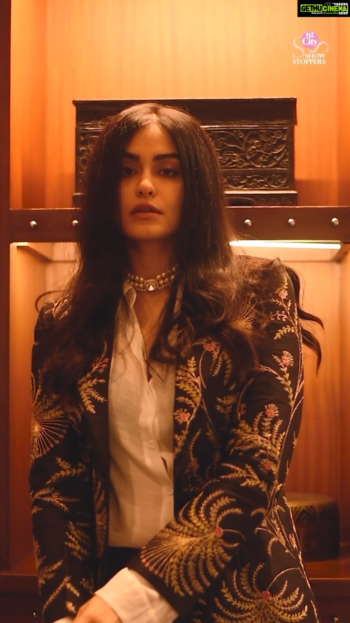 Adah Sharma Instagram - Actor Adah Sharma rocked an embroidered chanderi pantsuit by @_wabi_sabi_official for our #NationalHandloomDay special. Here’s to haute handloom! Concept & styling: @sharaashraf Production: @soumyavajpayee16 Video: @tanya.agarwall_ Video editing: @_thestillframe_ Location: ITC Maratha, Mumbai (@itcmaratha) Hair and Makeup: @snehal_uk Jewellery: Sahai Amber Pariddi (@sahai_ambar_pariddi) Coordination: @shimmerentertainment