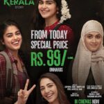 Adah Sharma Instagram – Since we got messages from soo many of you saying you watched #TheKeralaStory the second and third time . Good news ! Tickets now available starting99 rupees 
Pics in order of carousel
1)Girl power on set ! 
2)after a scary violent scene🙈
3)tickets at 99 rupees yayyyyy 
4)Vaishali mam and Hanumant sir were kind enough to come up to me at an airport and tell me The Kerala story is going houseful at their multiplex in Karnataka @drccinemas 😍 the first multiplex in Karnataka 
4)me with Bakris on set
5)baby Shalini and me 
6)my hands holding the board in jail 
7)thank uuuuu all for the pyar