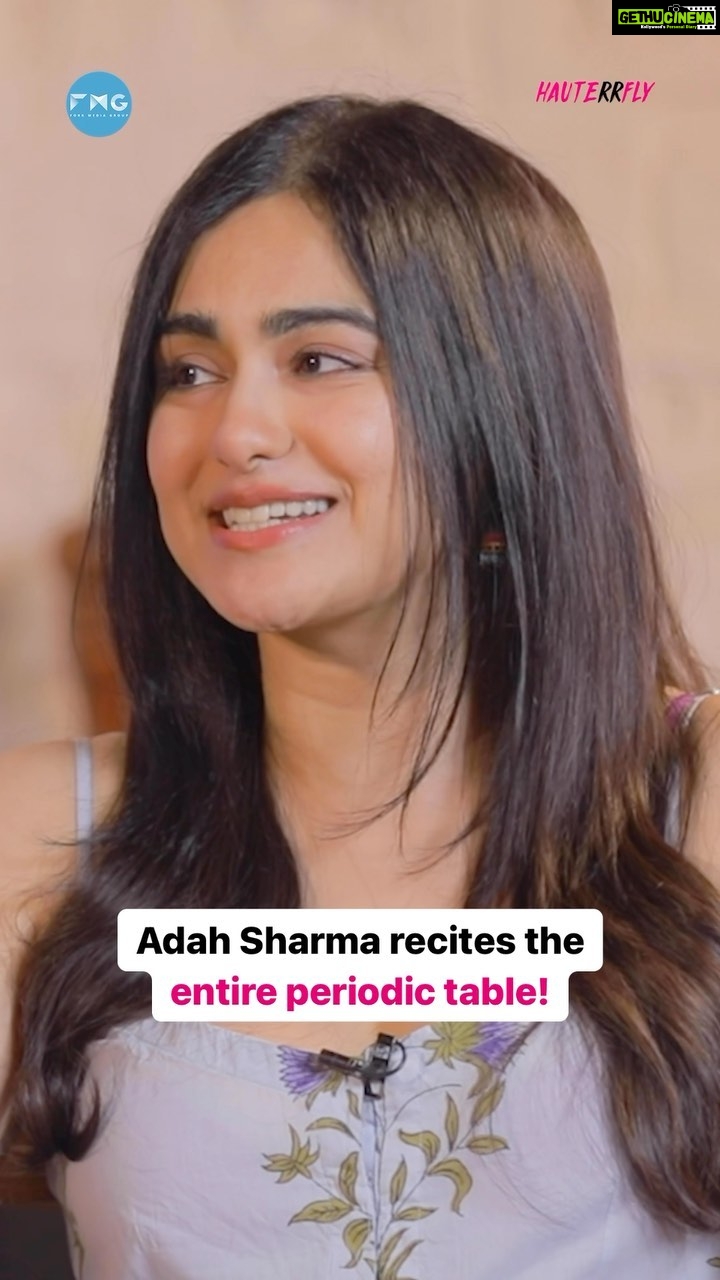 Adah Sharma Instagram - @adah_ki_adah knows the whole Periodic Table, what a talent! Watch Yeh Ladki Pagal Hai Ft. @adah_ki_adah exclusively on our YouTube channel. . . #adah #adahsharma #adahkiadah #adah_ki_adah #thekeralastory #periodictable #yehladkipagalhai #hauterrfly