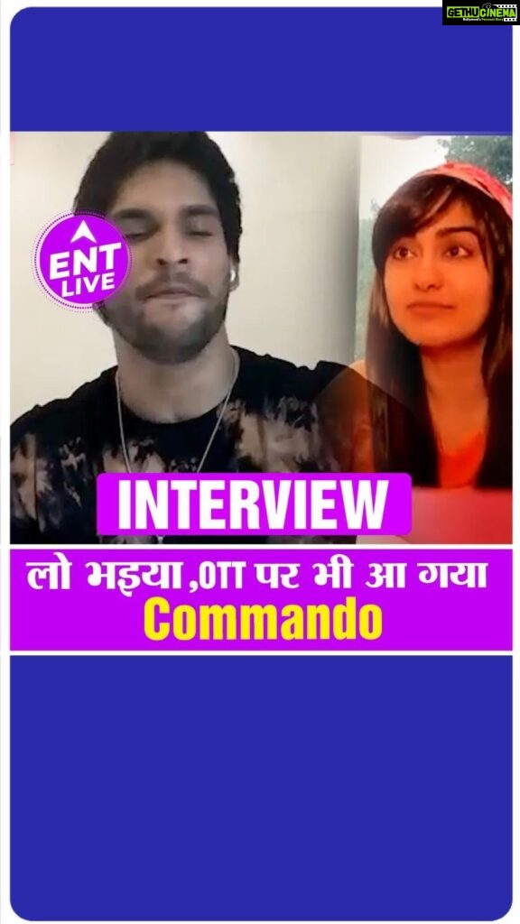 Adah Sharma Instagram - Adah Sharma और Prem बनकर आ रहे हैं Commando, Victim बनने के बाद अब Saviour बनीं Adah . . . . @bhavnat360 . . . . #adahsharma #adah #commando #disney #hotstar #premparrijaa #thekeralastory #interview
