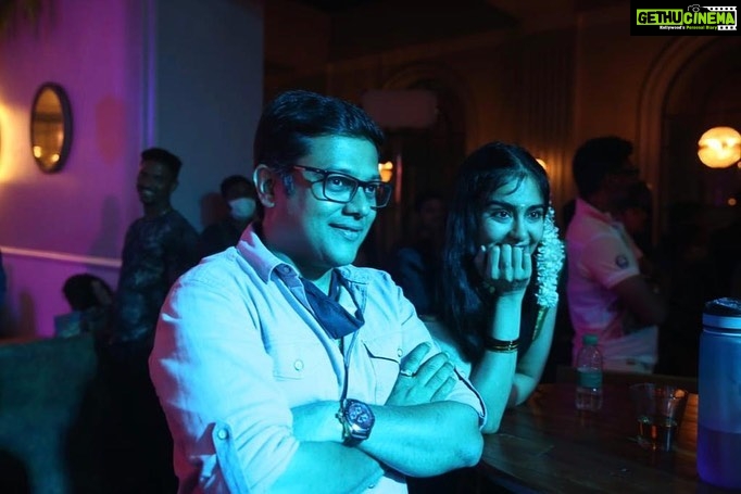 Adah Sharma Instagram - Back to the future ... @aka.vijaykrishna and me (from a deleted scene) looking at you all giving all of us soooo much love (we are serious on the outside but internally smiling) @aashin_shah and me looking at the response from Germany for #TheKeralaStory 😍USA and Cannada thank you !!! Meenakshi our buffalo and me excitedly discussing #thekeralastory Releasing 19th may (finalllllyyyy) in the UK ❤️❤️ #adahsharma