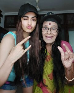 Adah Sharma Instagram - For Mother's day this year mixing up Reel and Real ❤️ #happymothersday 
A big thank you from my reel and real life mommy's and paati/naani/amoomas for making this mother's day a BLOCKBUSTER with #TheKeralaStory ....to mother's and daughters all over the world who have been sending me pyar !! Thaank youu ,  धन्यवाद माझा मदर्स डे इतका स्पेशल बनवल्याबद्दल ❤️ 
सगळ्यांचे खूप खू्प आभार ❤️❤️ मेरी नानी आप सबको virtual दोसा और payasam भेज रही है 😁😁❤️❤️

.
.
.
#adahsharma