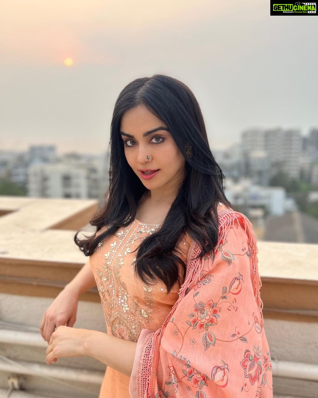 Adah Sharma Instagram - The first teacher was the student of who? 🤡🦍🦌🐞 Wearing @dimpleacharya_official 💆♀️ @snehal_uk #100YearsOfAdahSharma #adahsharma
