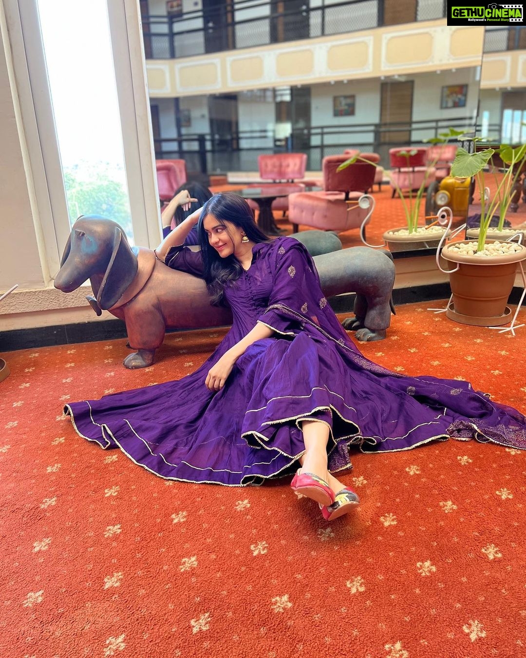 Adah Sharma Instagram - Pimp my ride aaja meri gaadi mein baith jaa couldnβt decide which caption so both lol Wearing @jaykirtisingh ππππ Hair @snehal_uk #100YearsOfAdahSharma #adahsharma #anarkali #ootd Ahmedabad, India