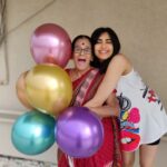 Adah Sharma Instagram - Happy 19th birthday Paati ❤️Haan haan 19 not 90 !!! My inspiration, my biggest fan , most positive human I know , bravest most daring woman, chocolate addict , strictest teacher to all humans but everything I do is forgiven 🤣❤️ Pics by my Amma📸 (paati ki beti) #PaatiKaBirthdayMonth #PartyWithPaati