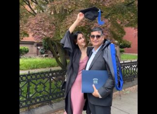 Aditi Arya Instagram - Had put a decade on hold for this. There’s no denying the gift of education and the pleasure of learning from the best professors in the world. No denying the role of luck for you to be born into a family that nourishes your mind and sharpens it. The privilege of finding a family that values and appreciates it. The rare but true blessing of friends and mentors who wish you well and inspire you to be the best version of yourself. I pray for such blessings for you too. Congratulations to my Yale SOM MBA Class of 2023. I continue to learn from you every day. Yale University