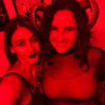 Aditi Arya Instagram - Justice for the devil! PSA: the last picture has a prop, there was no real smoke there. Just fire.
