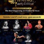 Aditi Balan Instagram - Provoke Art Festival Save the Dates : October 21st & 22nd. Join us from 5 PM onwards at the Lady Andal Auditorium Sir Mutha Venkatasubba Rao Concert Hall for a two-day extravaganza of art and culture! Featuring stellar performances by T M Krishna, Spanda Dance Company of Padma Shri Leela Samson, Ranjani and Gayatri, L Narendra Kumar, Aditi Balan, and Palani Murugan. Secure your spot now – Contact the management for passes. #provokeartfestival #provokelifestyle #stayprovoked