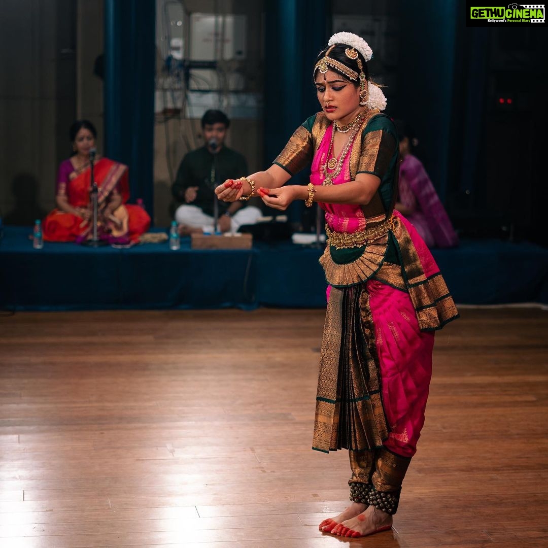 Aditi Balan Instagram - June 2008 I did my arangetram and 15 years later June 2023 I got back to doing a solo. There is absolutely nothing else in this world that has gotten me so happy, refreshed and alive. Of course it wasn’t easy at all. The body and mind had to work 10394739 times more now to be in the moment. An hour n half of rehearsals would completely drain me out physically and mentally but I had to keep it going. I am glad I could push myself. My guru Smt. SreeLatha Vinod is that one person I love, respect, look up to. She’s been in my life since the age of 5-6 and I will be eternally grateful to her for everything she’s taught me. Thank you akka. You are an inspiration. You and your entire family I will forever be indebted to. @anthara_cpa @sreelatha_vinoddance @athenamadhu There is so so much more I need to work on and I will try to do the best I can. I promise. Vishwajith , from that kutti boy monkeying around during poornachandrika to now singing for an entire dance show , you’ve grown so much and so beautifully. Thanks for saving my ass during rehearsals when I make mistakes. 🙈 A dance show wouldn’t be complete without the accompanying artistes. Thank you Veda anna , Sukanya akka for being there and playing for me. Thank you @maanasiarts for giving me this opportunity and the stage to perform. Thank you @theamethyststore for providing me that amazing odiyanam and bangles. I love everything in your store. Thank you @manish_ravie for patiently capturing the moments. It’s not easy to shoot a dance program and that too with out access to the front of the stage. 💛 My parents and brother have always been my support system. I love you all too much. Amma had tears watching me get back on stage after a long time. Thank you for constantly pushing me to do it. ❤️