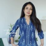 Aditi Chengappa Instagram - Do you agree? Cannot think of a more comfortable outfit 😍 and yes this is how much I dress up just to have a cup of tea 😁 also -this song never gets gold💙 . . . #grwm #grwmreel #ootd #indianwear #ethnic #indiangirl #indiangirls #indiansingermany #expatsingermany #mode #effortlesschic #berlin #berlingirl #berlincity Berlin, Germany