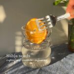 Aditi Chengappa Instagram - SAVE this! It’s Summer and we are all in need of some cooling down🧊 Sabja seeds (also know as Basil seeds/Tukmaria) have been traditionally used in Indian homes in many different preparations to remedy a variety of problems. Adding them to water is one of the easiest and quickest ways to introduce them in to your body. Here’s a list of benefits, it’s truly a superfood: Instantly cools the body Rich in iron & Vitamin K, Omega 3 fatty acids Rich source of fibre 100gm Sabja = 14gm protein Anti-inflammatory Anti-Carcinogenic Power house of Minerals Anti-microbial Anti-fungal Relieves constipation & bloating In collaboration with @theTagorecentre, Embassy of India all this month, celebrating Yoga & Wellness 🌿 Did you know that the Tagore Centre offers free yoga classes every Tuesday?! Follow @theTagorecentre and me @aditichengappa for regular updates! . . . #GesunderLebensstil #Morgenroutine #Wellnessreise #Selbstpflegetipps #wellnesstips #wellnessreels #fitnessinspo #thatgirl #healthyeating #postivemindset #selfcare #bornlivingyoga #pinterestaesthetic #productiveday #routine #aestheticvideos #lifestyleinspo #wellness #goalsetting #2023glowup #2023goals #indiansingermany #yogateacher #yogainspiration #yogaforvasudhaivakutumbakam #recipes #asmr Berlin, Germany