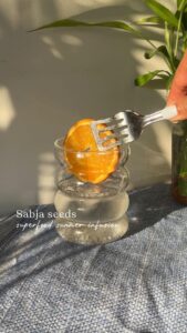 Aditi Chengappa Instagram - SAVE this! 
It’s Summer and we are all in need of some cooling down🧊
Sabja seeds (also know as Basil seeds/Tukmaria)  have been traditionally used in Indian homes in many different preparations to remedy a variety of problems. 
Adding them to water is one of the easiest and quickest ways to introduce them in to your body. 

Here’s a list of benefits, it’s truly a superfood: 

Instantly cools the body
Rich in iron & Vitamin K, Omega 3 fatty acids 
Rich source of fibre
100gm Sabja = 14gm protein 
Anti-inflammatory 
Anti-Carcinogenic
Power house of Minerals
Anti-microbial 
Anti-fungal 
Relieves constipation & bloating 

In collaboration with @theTagorecentre, Embassy of India all this month, celebrating Yoga & Wellness 🌿

Did you know that the Tagore Centre offers free yoga classes every Tuesday?! Follow @theTagorecentre and me @aditichengappa for regular updates!
.
.
.
#GesunderLebensstil #Morgenroutine #Wellnessreise #Selbstpflegetipps #wellnesstips #wellnessreels #fitnessinspo #thatgirl #healthyeating #postivemindset #selfcare #bornlivingyoga #pinterestaesthetic #productiveday #routine #aestheticvideos #lifestyleinspo #wellness #goalsetting #2023glowup #2023goals #indiansingermany #yogateacher #yogainspiration #yogaforvasudhaivakutumbakam #recipes #asmr