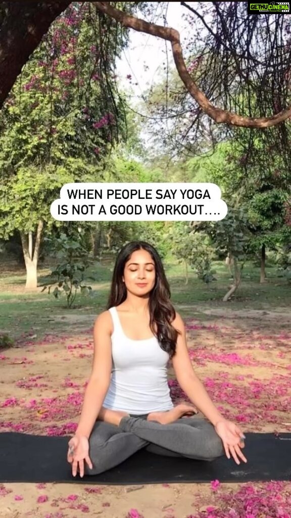 Aditi Chengappa Instagram - But i don’t do any other form of exercise 🤷🏻‍♀ Yoga can be the most amazing workout, almost every asana targets multiple muscle groups 💪 But my favorite part of doing yoga as a workout, is that the results are long term, if i don’t do yoga for 2 weeks you won’t see my results going backwards 😇 Sign up for my classes and experience the power of yoga! Link in bio. . . . #yoga #fitnessmotivation #fitnessreel #yogainspiration #yogateacher #thatgirl #healthylifestyle #wellness #selbstliebe #lifestyleinspo Berlin, Germany