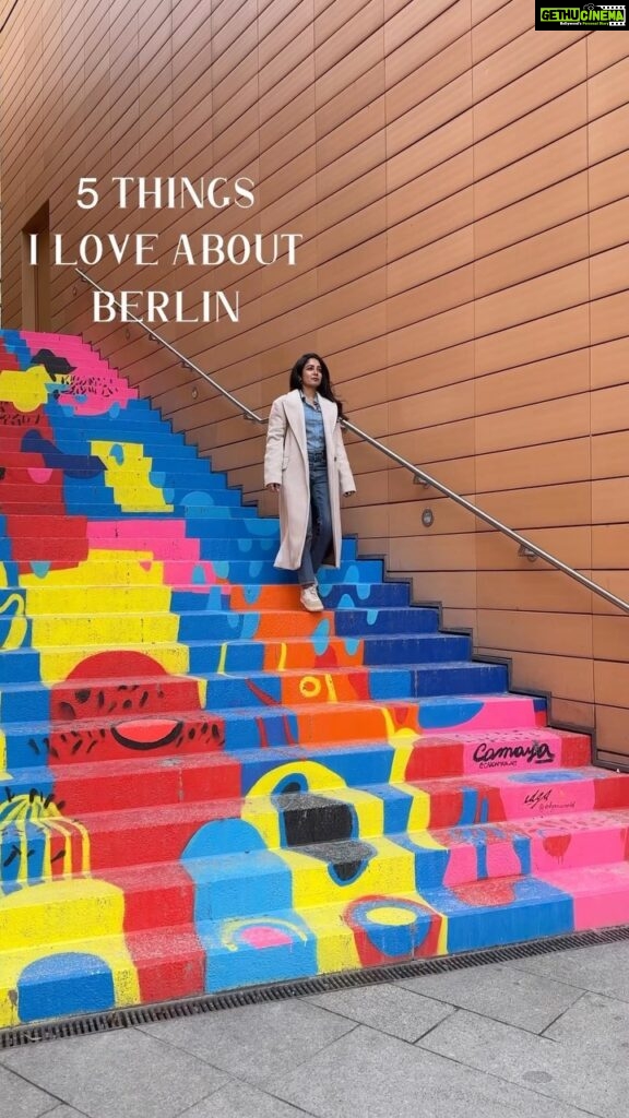Aditi Chengappa Instagram - 5th one is the cutest!! 5 reasons why i love living in Berlin: 1. The freedom to just be whoever you want to be. Your fashion, your opinions, i have never felt so comfortable just being me all the time! 2. Berlin has sooo many experiences to offer throughout the year, @darkmatterberlin is one of my all time favorites! 3. Parks everywhere in this busy, bustling city, offering you a peaceful refuge whenever you desire. The forests are easy accessible by public transport, there’s one just 30 minutes by train from where i live! 4. Altbaus 😍 (old buildings) just take my breath away! 5. Yesss dogs are allowed on trains, and in restaurants and stores too! It’s the best feeling! 🐶 . . . #berlin #berlincity #berlinliebe #berliner #berlingirls #travelgram #berlinberlin #pinterestaesthetic #expatsingermany #indiansingermany #indiansinberlin #indiangirls #indiangirlstravel #germany #deutschland #visitberlin Berlin, Germany