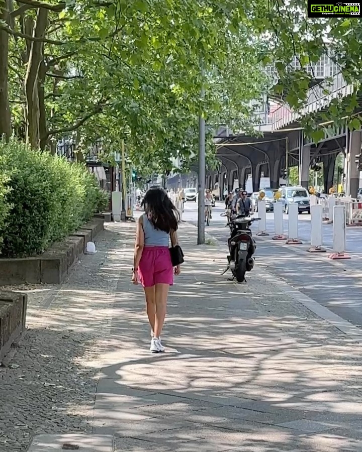 Aditi Chengappa Instagram - Summer afternoon in Berlin ☀ : : . #sommerferie #sommer2023 #sonnenschein #summertime #summerfashion #ootd #pinterestaesthetic #thatgirl #positivemindset #wellness #2023goals #outfitinspo #expatsingermany #indiansingermany #indiansinberlin #kreuzberg