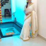 Aditi Ravi Instagram – എല്ലാവർക്കും തിരുവോണാശംസകൾ🌼

#onam #goodluck #peace #smile