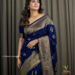 Aditi Ravi Instagram - it is only in solitude that i ever find my own core .. saree @swayamvarasilksindia styling @shantikrishna MUA @vijilsmakeover jewels @adorebypriyanka photography @vibeads_photography thanks to @pradeepnairs #instagram #saree #new #myfavorite #sunday
