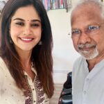 Aditi Sudhir Pohankar Instagram - Mani sir ♥️ #chennaidiaries #tamilfilms #tamil #madrastalkies