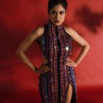 Aditi Sudhir Pohankar Instagram - Diffusing the rain. Wearing @manishmalhotra05 . Thank you for picking this one for me MM, Love it ! . . . . . Photographer @vaibhav.photographyyy Make up @sneharodricks Styling @stylebyrashmeet Hair @hairbysejal Jewellery @the_jewel_gallery