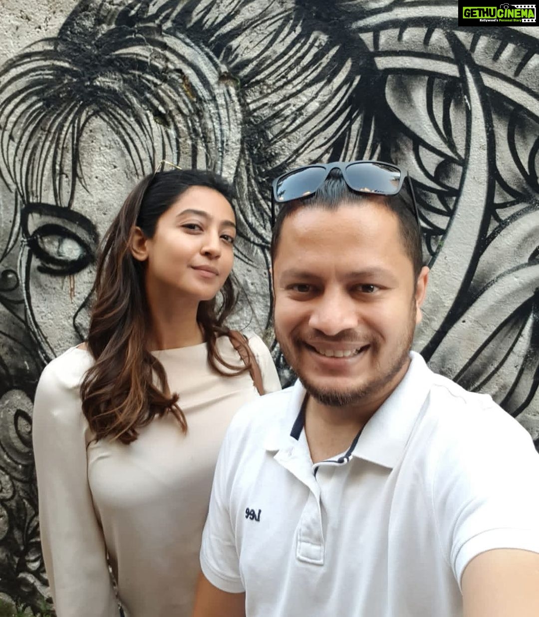 Aindrita Ray Instagram - Safe trip nimsss! See u soon buddy! @nim.is.hh 🛫🫶🏼