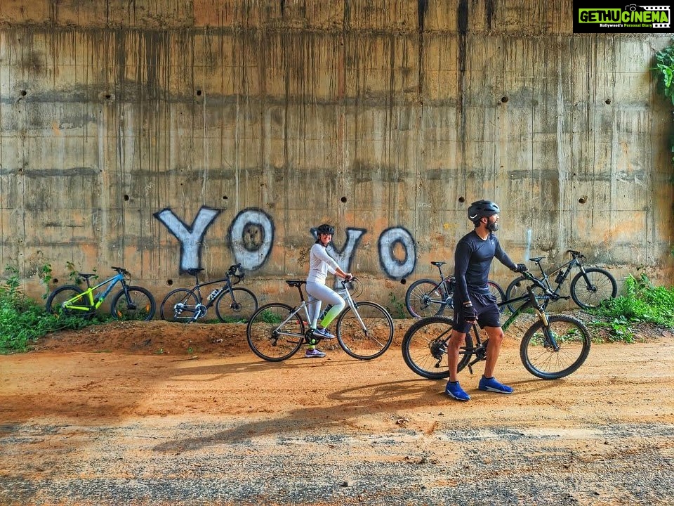 Aindrita Ray Instagram - We got wheels beneath our feet 🚲 #worldbicycleday