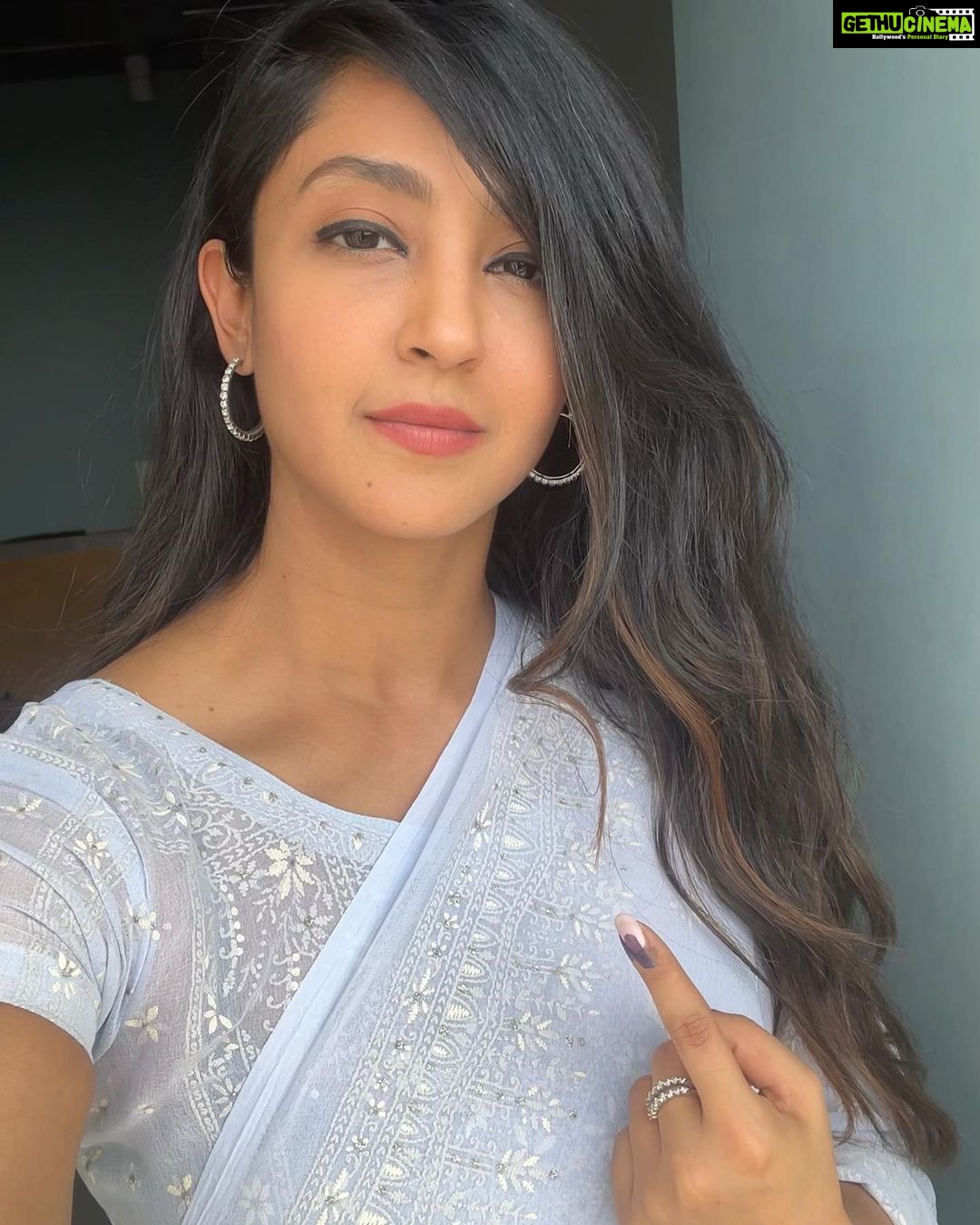 Aindrita Ray - 77.4K Likes - I cast my vote.. Did You? #everyvotecounts