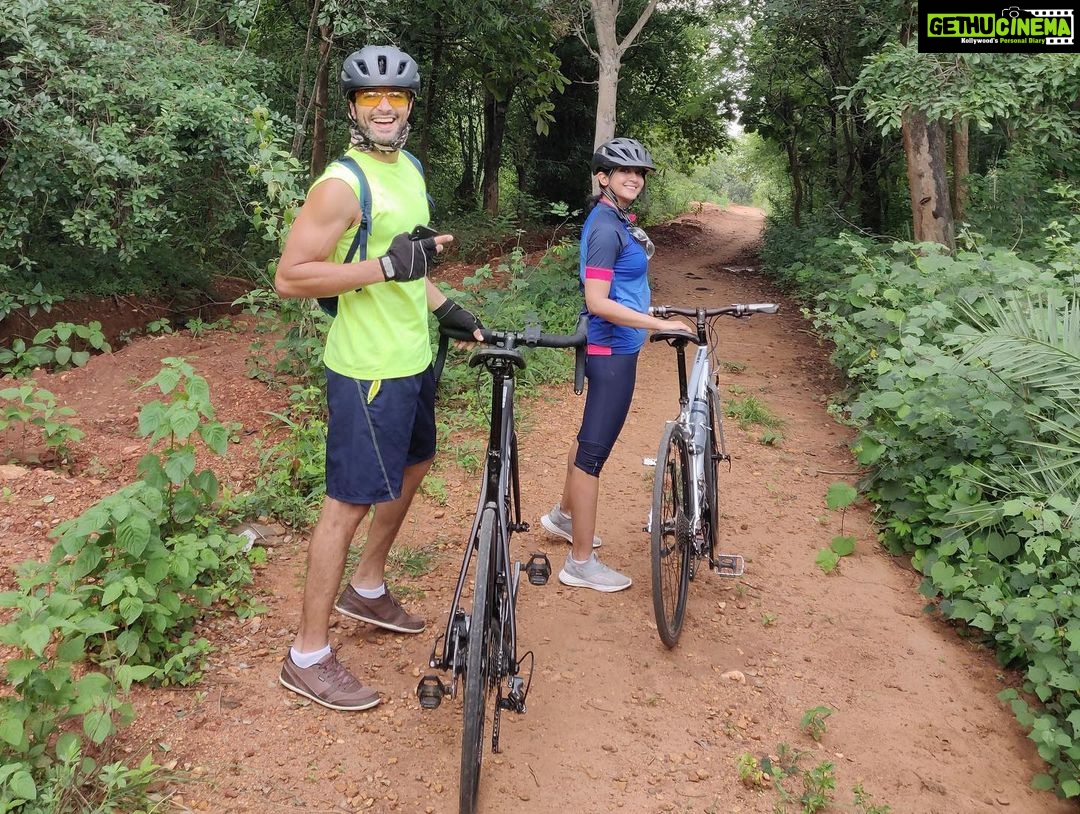 Aindrita Ray Instagram - We got wheels beneath our feet 🚲 #worldbicycleday