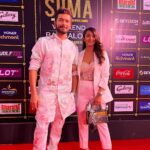 Aindrita Ray Instagram – #siimaawards #siima2022 #aboutlastnight #saturdaynight #awardsnight #funfilled #gettogether #ootd @couturebysakinaahmed @_komalkothari #christiandior @diganthmanchale