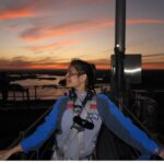 Aishwarya Dutta Instagram - So it was Another day in Sydney where we all decided to go for Bridge climbing… Full safety measures were given to all of us .. a little bit of preparation was given us . While I was climbing I could hear the vibrations of train going or the other vehicles going and seeing down was also so scary … but decided to go on .. then Alex who was heading us was telling us few stories to divert our mind . And then the most beautiful thing is the SUNSET that we saw .. The TWILIGHT.. The entire experience was so amazing.. Definitely have to Thank @pickyourtrail for this amazing experience.. Do try out ❤️