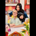 Aishwarya Rai Instagram - 🥰DEAREST DARLING MOMMYYY- DODDAAA🥰❤️✨ HAPPY BIRTHDAY 🎂🎊💐🌹and LOVE YOU❤️💝💖💗💕GOD BLESS YOU ALWAYS WITH MUCH HAPPINESS, PEACE, BEST HEALTH, JOY, BLISS, LOVE ❤️AND ALL HIS TRUEST BLESSINGS❤️💖💝💗💕🧿🌈✨