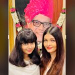 Aishwarya Rai Instagram - ✨🙏❤️LOVE YOU ETERNALLY, Daddyyy- Ajjaaa❣️🥰💖💝💗💕😘🤗🧿🌈✨