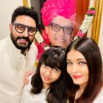 Aishwarya Rai Instagram - ✨🙏❤️LOVE YOU ETERNALLY, Daddyyy- Ajjaaa❣️🥰💖💝💗💕😘🤗🧿🌈✨