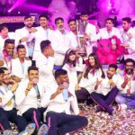 Aishwarya Rai Instagram – ✨🧿💖Jaipur Pink Panthers are the Champions❣️So very proud of this incredible team of super talented kabaddi players… God Bless you all and a huge, heartfelt, truly deserved CONGRATULATIONS to each and every one of you on this victory and achievement❣️👏🙌🎊💐💝🌈🧿✨