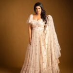 Aishwarya Rajesh Instagram - You were born with wings, Why prefer to crawl through life ? Makeup @ananthmakeup Styling @soigne_official_ Wearing @label_natalia_livingston Hair @loki_makeupartist Studio @arangaa.space