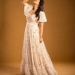 Aishwarya Rajesh Instagram - You were born with wings, Why prefer to crawl through life ? Makeup @ananthmakeup Styling @soigne_official_ Wearing @label_natalia_livingston Hair @loki_makeupartist Studio @arangaa.space