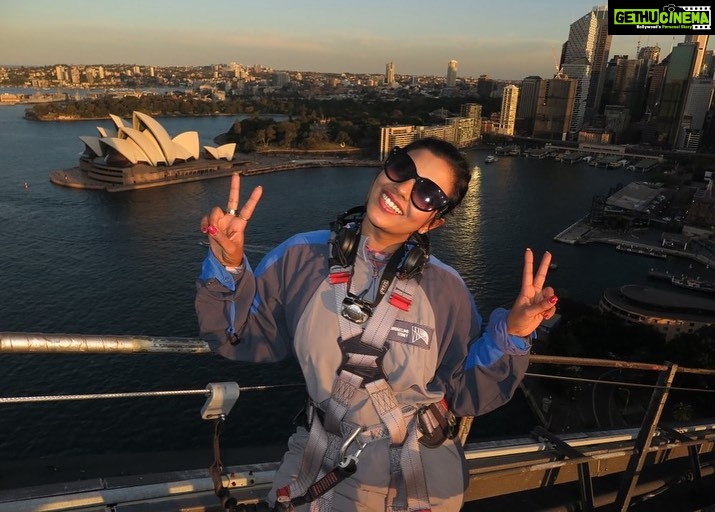 Aishwarya Rajesh Instagram - Had a wonderful experience climbing #harbourbridgesydney Thanks to @bridgeclimb and @pickyourtrail for recommendations #Must try when ur in #sydney