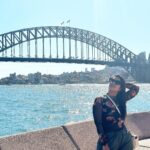 Aishwarya Rajesh Instagram - Beautiful Opera house and Harbour bridge ❤️ Opera House & Harbour Bridge