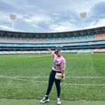 Aishwarya Rajesh Instagram – What a massive stadium #MCG 
#Mcg 😍 Melbourne Cricket Ground (MCG)