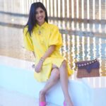 Aishwarya Sakhuja Instagram - 🌻 . . #yellow #sunshine #tuesdayvibes #goodvibes #fashiongram #aishwaryasakhuja