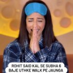 Aishwarya Sakhuja Instagram - @rohitnag9 told me this last night, and is still in bed 🙃 . . #husbandandwife #lol #comedyreels #RoAsh #funny #rohitnag #aishwaryasakhuja