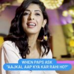 Aishwarya Sakhuja Instagram - Haanji, bass yahi karti hu main aajkal. Mil Gaya jawab? . . #paps #papparazzi #questions #actorslife #reels #reelkarofeelkaro #aishwaryasakhuja