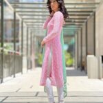 Aishwarya Sakhuja Instagram - #Barbie - Made in India 🩷 . . #pink #gulabi #indianwear #fashiongram #aishwaryasakhuja Barbie Land
