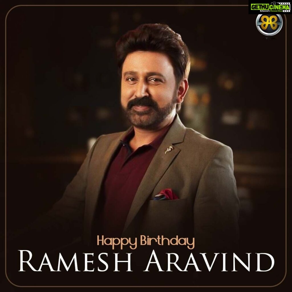 Ajaneesh Loknath Instagram - To the man of many talents and endless charm. Happy Birthday, Ramesh Aravind sir! @ramesh.aravind.official #Happybirthday #ABBSstudio @bobby_c_r