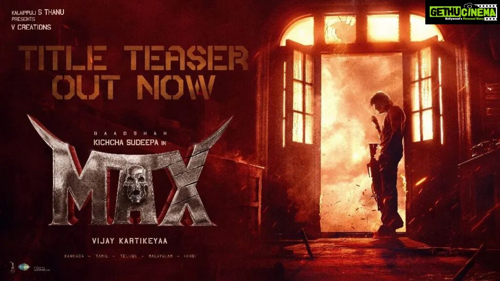 Ajaneesh Loknath Instagram - I'm thrilled to add a special touch to this day for our Baadshah @kichchasudeepa. sir Here's the birthday treat for all of you 🎉 The Demon 😈 has a name now #Max 💥 Title Teaser out now! #Kichcha46 @vcreationsofficial @kichcha_creatiions_official @saregama_kannada @shivakumarart #VijayKartikeyaa #ShekarChandra @saregama_official @krg_connects #ABBSstdios @bobby_c_r