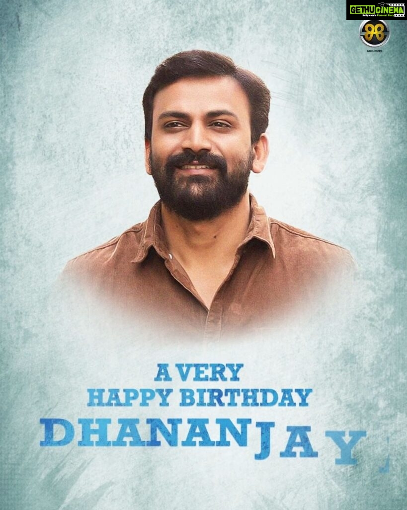 Ajaneesh Loknath Instagram - Wishing Natarakshasa @dhananjaya_ka A very Happy Birthday ❤️ #ABBSstudios @bobby_c_r