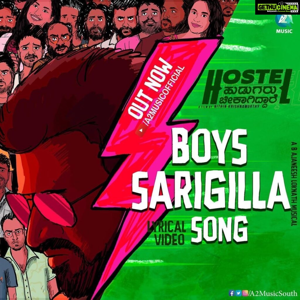 Ajaneesh Loknath Instagram - Get ready to unleash your inner dancer with the infectious beats of the 'Drill Beat Song'! 🎶 Let the rhythm take over and watch the electrifying lyrical video now. Get ready to groove and spread the dance fever everywhere you go! 🔥 #boyssarigilla 💥 The #HostelAnthem of the year is HEREEEEE! Lyrical video link in story 👆 #HHBOnJuly21 @gulmoharfilms @varunstudios @paramvah_studios @zeestudiossouth @nithin_krishnamurthy @arvindskash @bobby_c_r @rakshitshetty @a2musicsouth #AbbsStudios #ComeOnBoys #HHB #HostelHudugaruBekagiddare