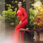Akshara Gowda Instagram - Your’s Truly ❤️ Shot by @prachuprashanth Outfits and styling by @chaitanyarao_official Makeup by @reenapaiva Hair by @venki_hairstylist Nails by @borabaythesalon Location courtesy @crowneplazachn Special thank you to the team @_ayusheesays @projjwalghosh #aksharagowda #stylishtamilachi #aksharagowdabikki #stylishtamizhachi #chennai Crowne Plaza Chennai Adyar Park