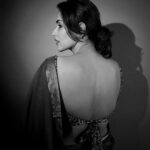 Akshara Gowda Instagram - Old world charm 🖤🤍🩶 Shot by @puchi.photography Wearing @izhai_thestore #aksharagowda #stylishtamilachi #aksharagowdabikki #stylishtamizhachi #chennai #hyderabad Puchi Photography