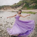 Akshaya Udayakumar Instagram - Made you look💜🦋 Pc : @cloudsbyvibin Grading : @grades.by.jawhar Mua : @minisha_makeup_artist_ Hairstylist: @shris_makeover_artistry_ Costume : @queen_bee_suji